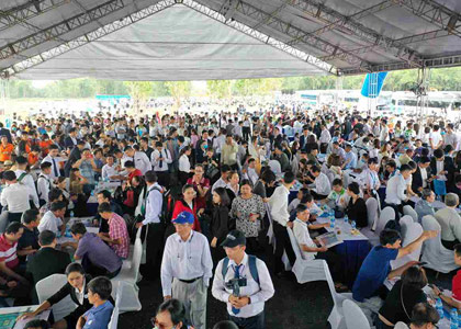 BĐS Long Thành bùng nổ với hơn 1500 khách đến tham quan