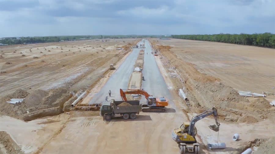 Tiến độ dự án Gem Sky World 92ha Long Thành mới nhất 2020