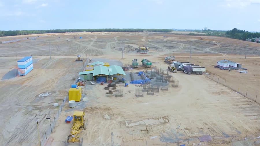 Tiến độ dự án Gem Sky World 92ha Long Thành mới nhất 2020